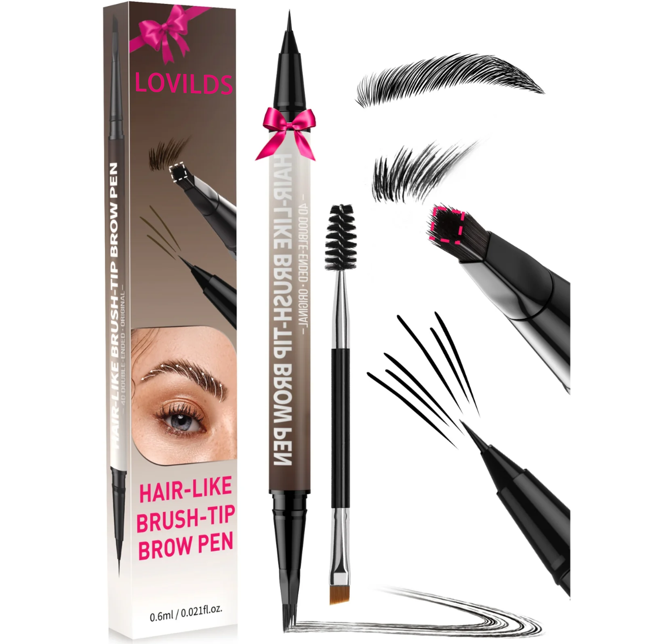 Smudge-Proof Microblading Pen — Natural Brows That Last All Day