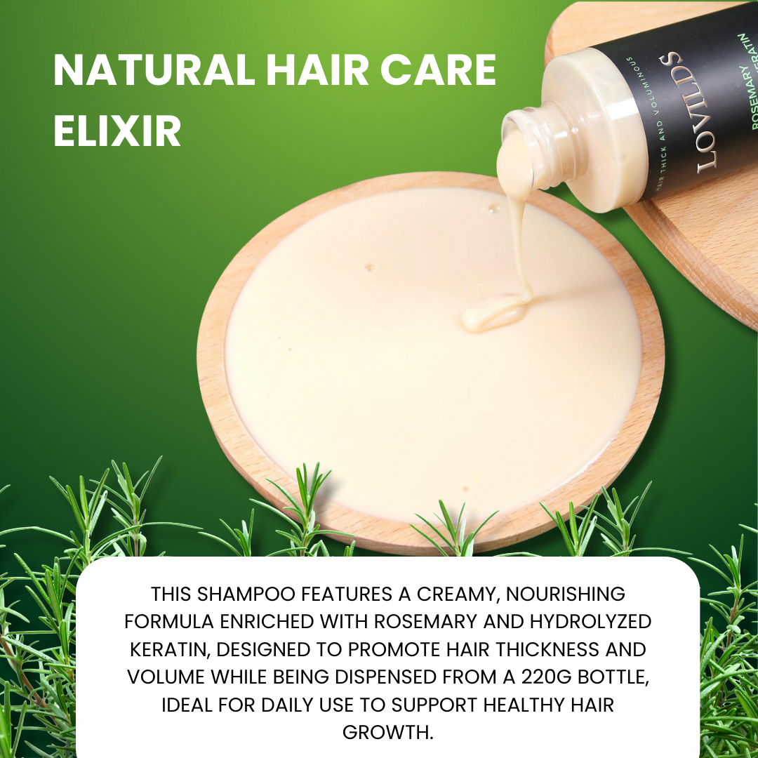 Hair Growth Shampoo – Restore Thicker, Healthier Hair Naturally