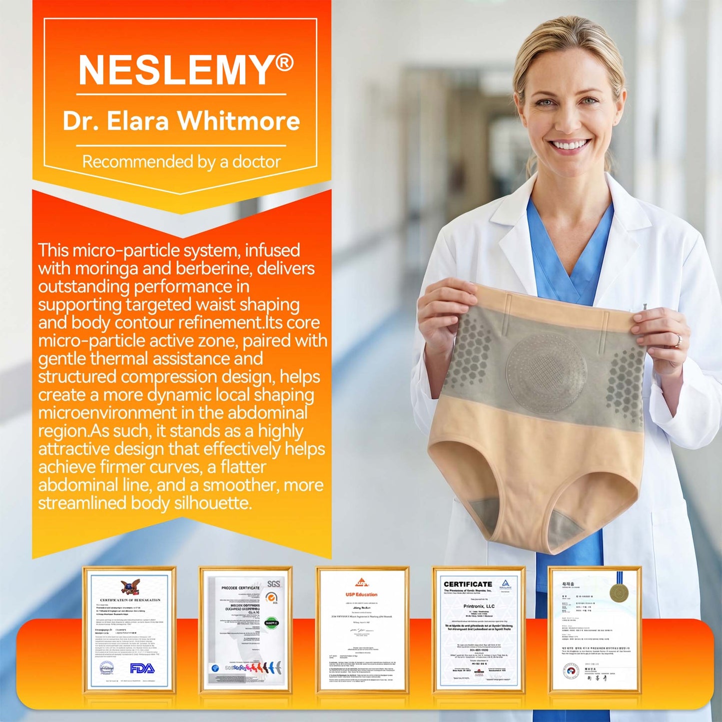 🏆Ends Today: 70% OFF! 💦🍕NESLEMY® 𝐌𝐨𝐫𝐢𝐧𝐠𝐚 & 𝐁𝐞𝐫𝐛𝐞𝐫𝐢𝐧𝐞 4‑In‑1 Micro‑Particle Sculpting & Fat‑Burn Shorts