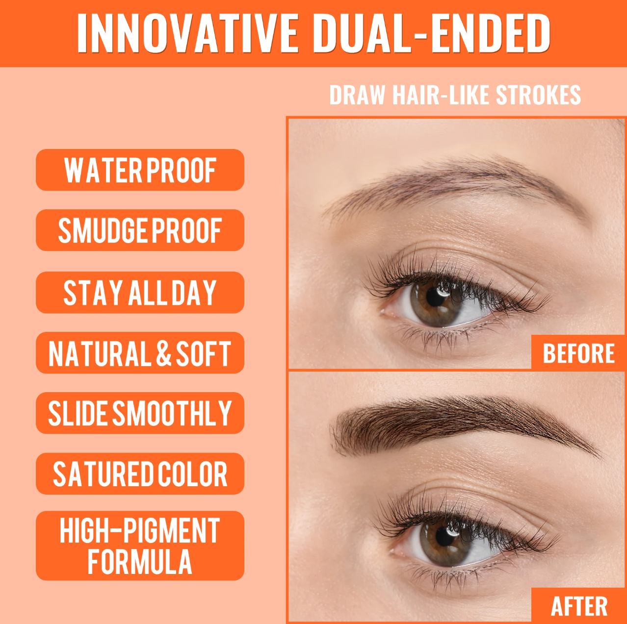 Smudge-Proof Microblading Pen — Natural Brows That Last All Day
