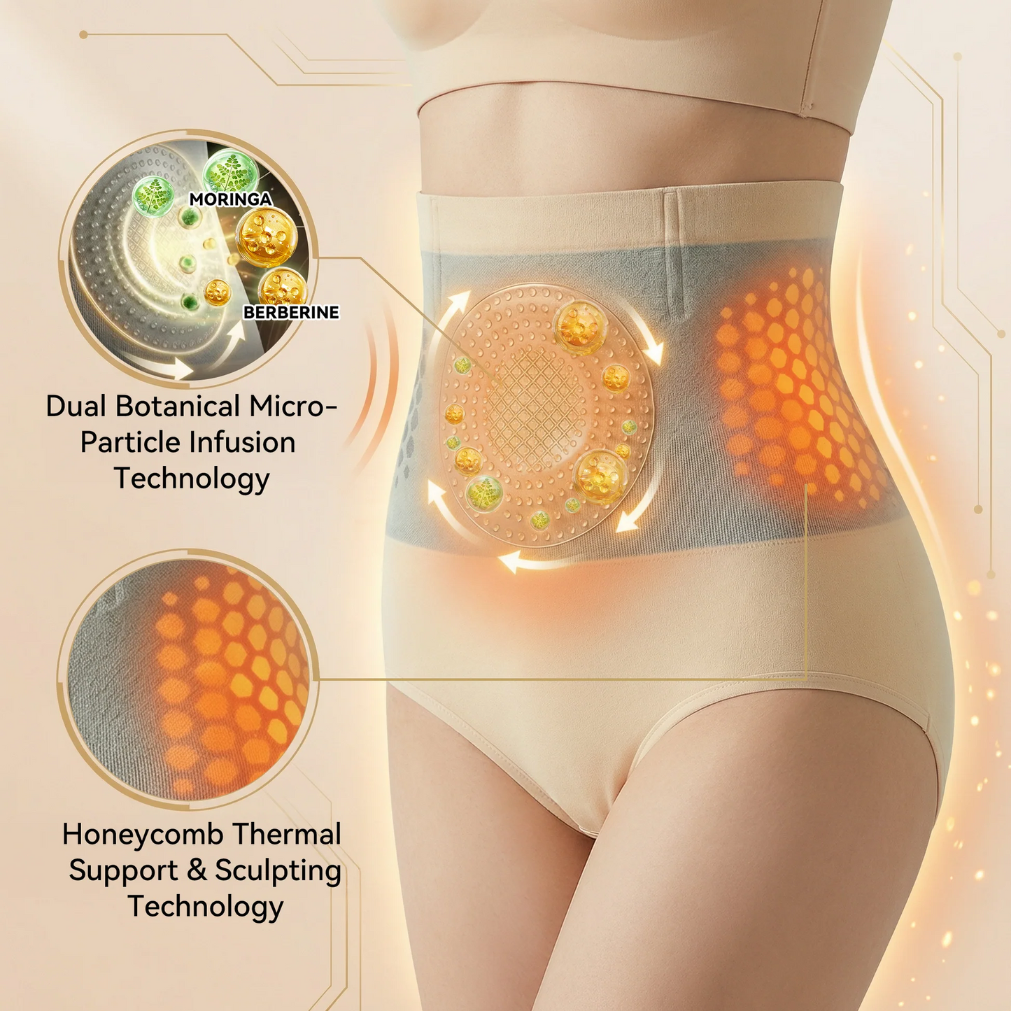 🏆Ends Today: 70% OFF! 💦🍕NESLEMY® 𝐌𝐨𝐫𝐢𝐧𝐠𝐚 & 𝐁𝐞𝐫𝐛𝐞𝐫𝐢𝐧𝐞 4‑In‑1 Micro‑Particle Sculpting & Fat‑Burn Shorts